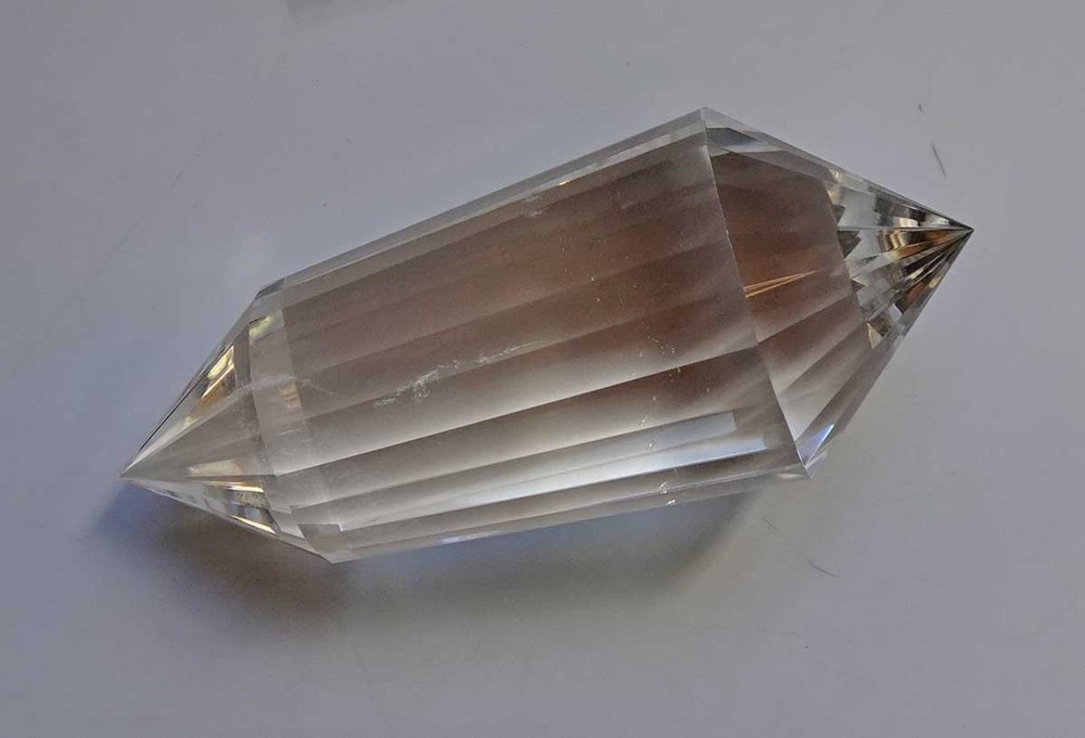 Clear Quartz Vogel 24-sided Crystal - v2004