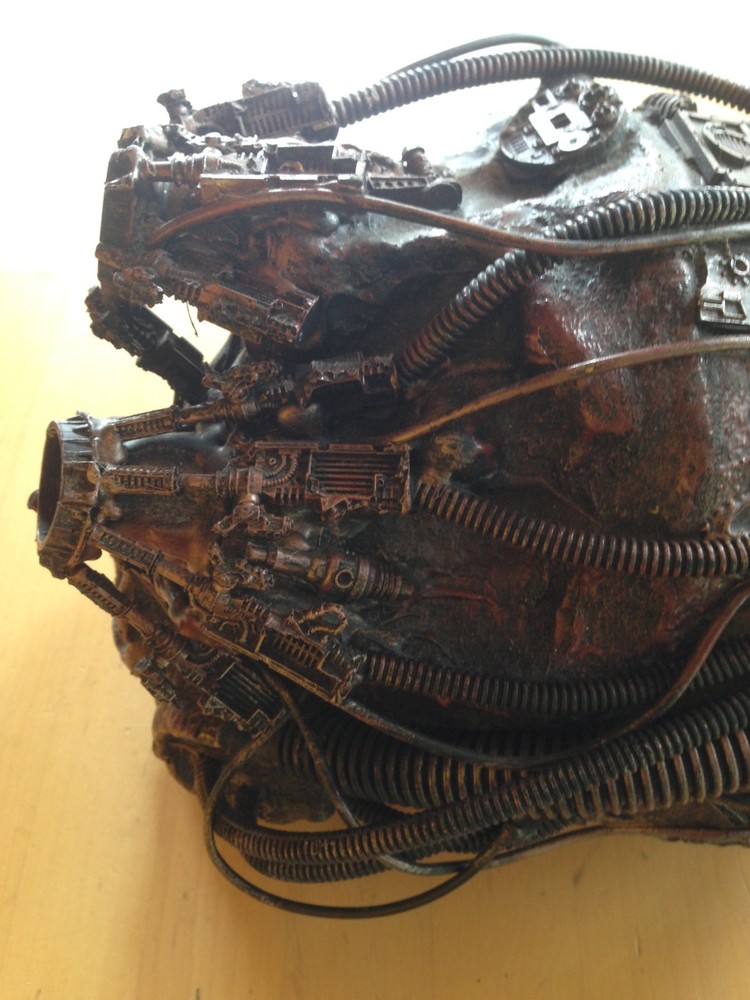 Borg Style Mask, Brown Resin