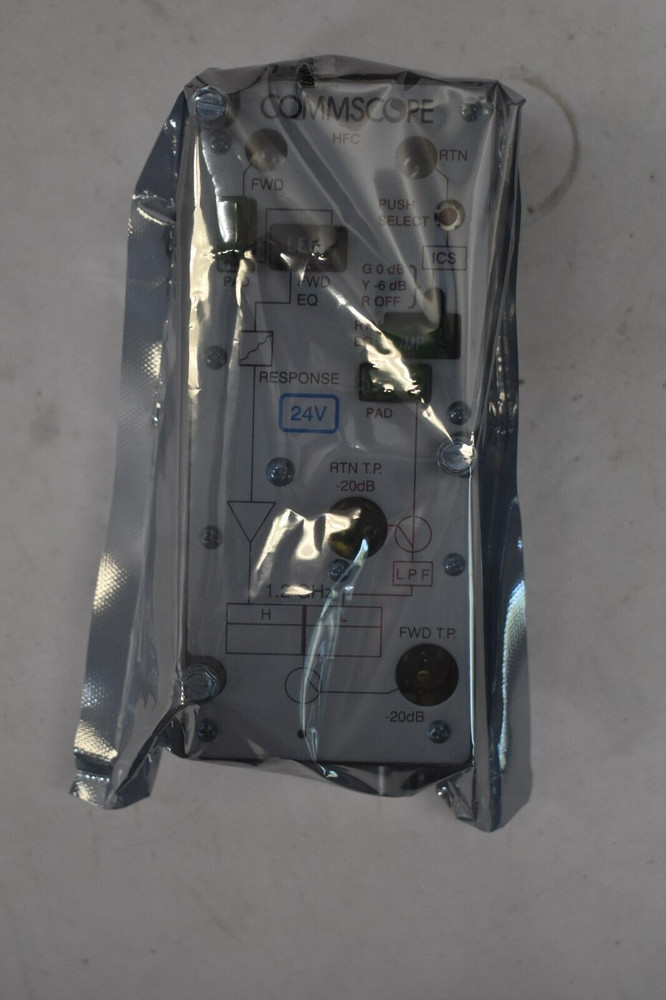 CommScope Opti Max Optical Node w Return EQ Support & Ingress Control Switch