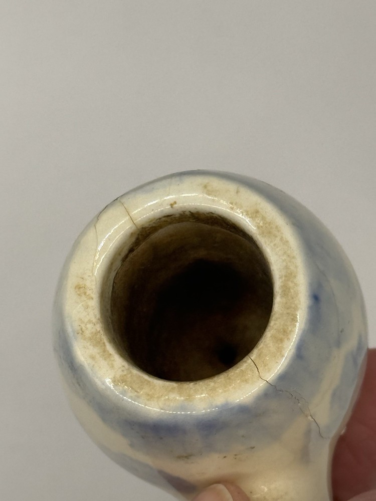 Vintage Holland Ceramic Pipe Windmill Design As Is Used