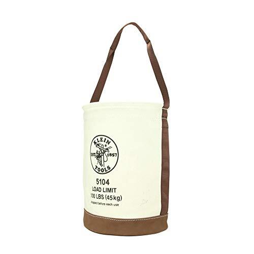 Klein Tools 5104 Leather-Bottom Bucket