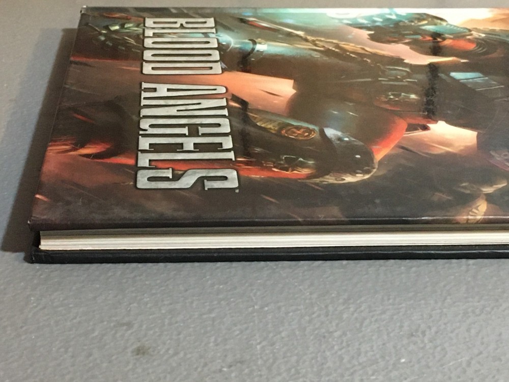 BOOK WARHAMMER 40K CODEX BLOOD ANGELS HB USED HARDBACK