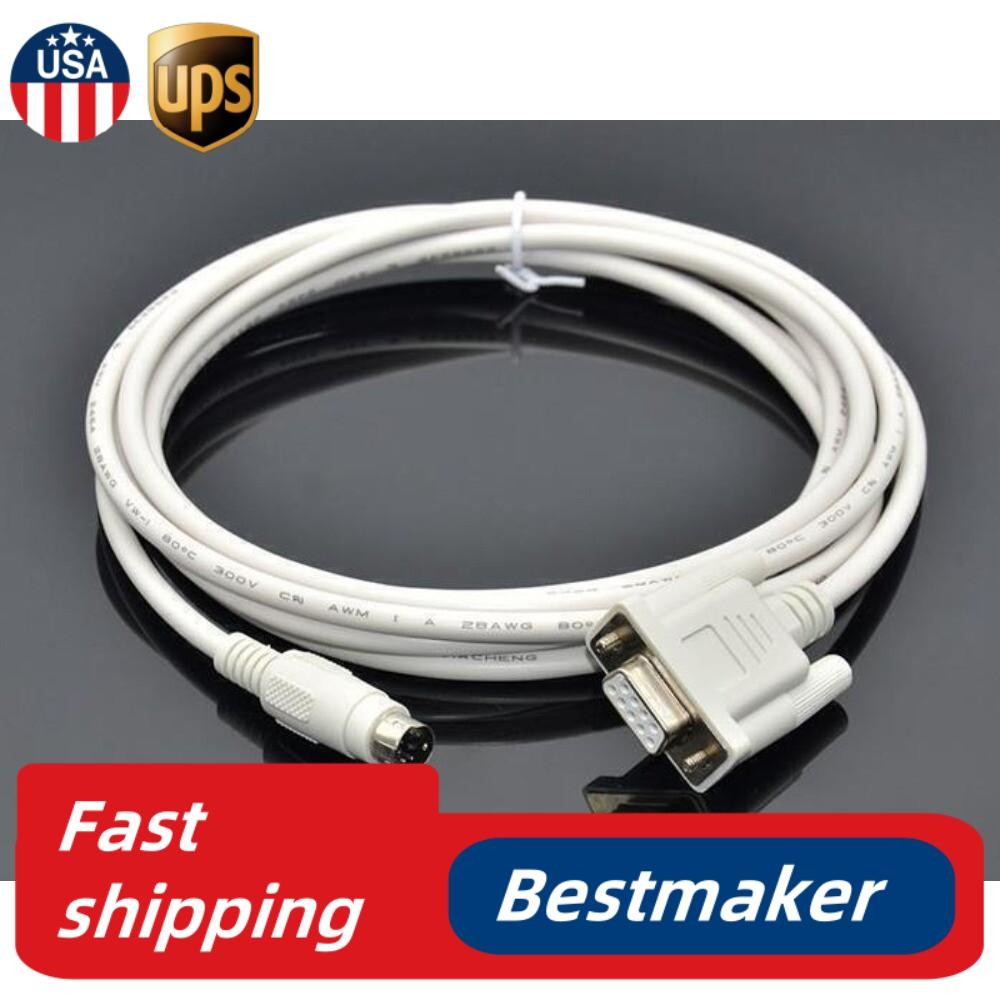 NEW AB 1761-CBL-PM02  MicroLogix Series PLC Programming Cable US Free Tax