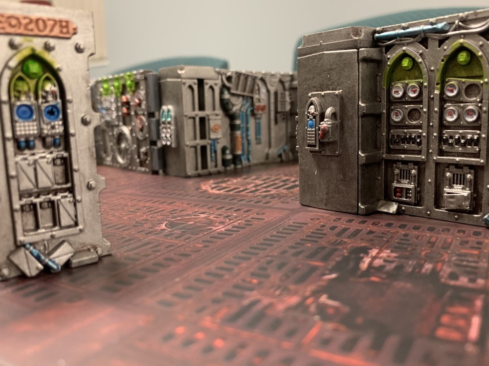 Warhammer 40k Boarding Actions Terrain *PAINTED*