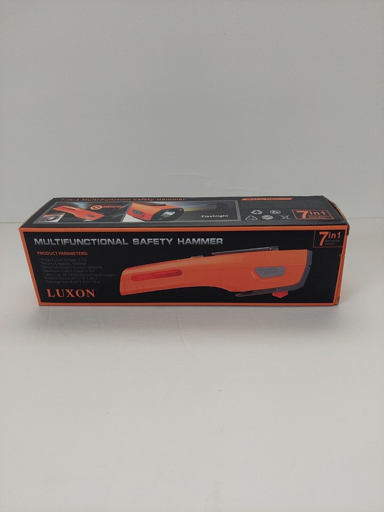 Luxon Multifunctional Safety Hammer Flashlight