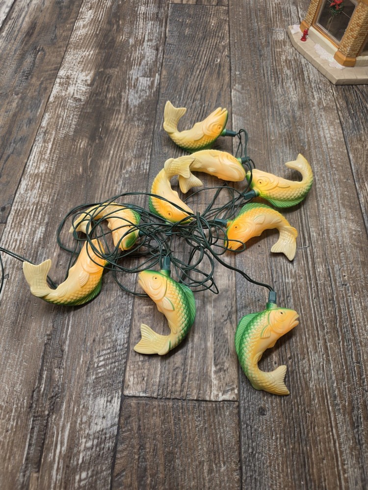 Fish String Light Set of 9 - Tested Camping . Awning light set