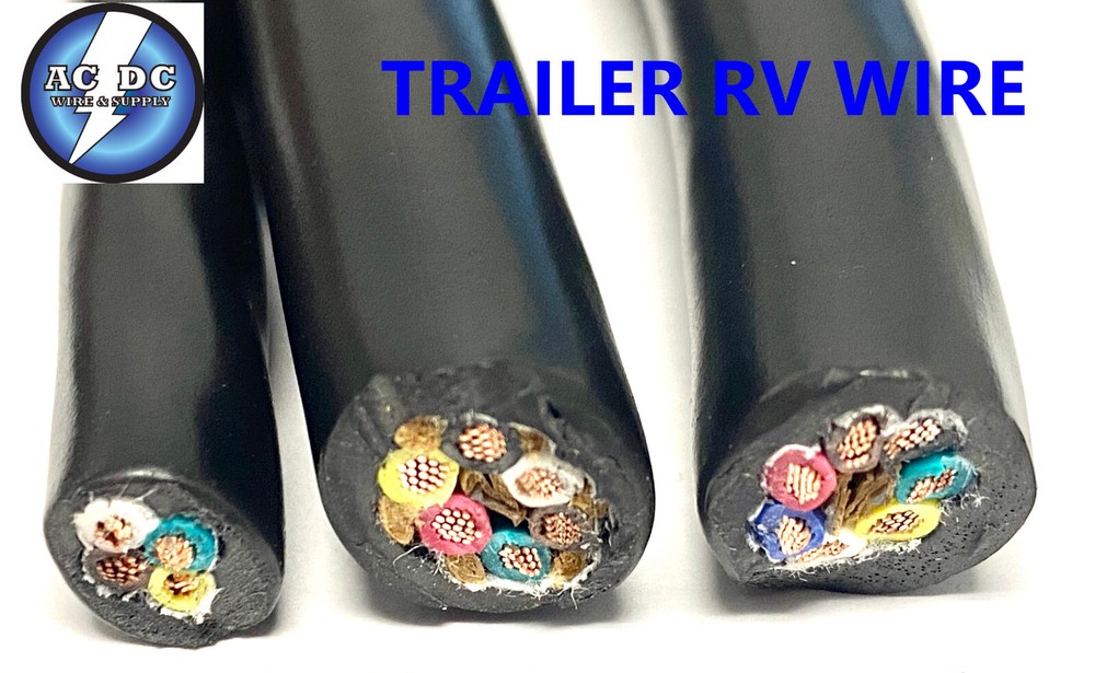 TRAILER RV CAMPER HOOK UP  WIRE 14/7, 14/6 OR 16/4,  YOU CHOOSE THE LENGTH.