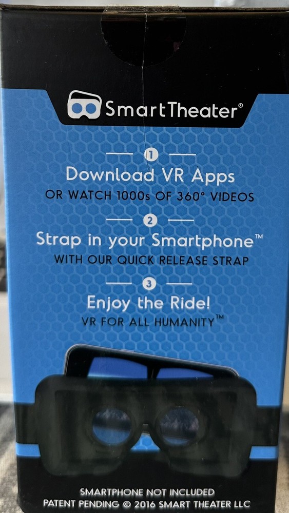 Virtual Reality Headset, Compatible with Iphone and Android Lightweight Apps