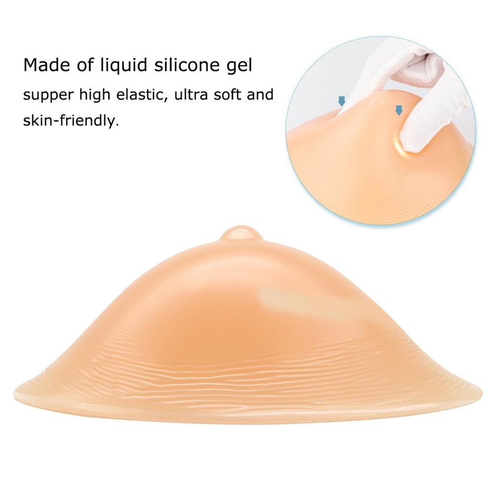 Silicone Breast Forms Insert Pad Enhancer Prosthetic Bra1 Piece