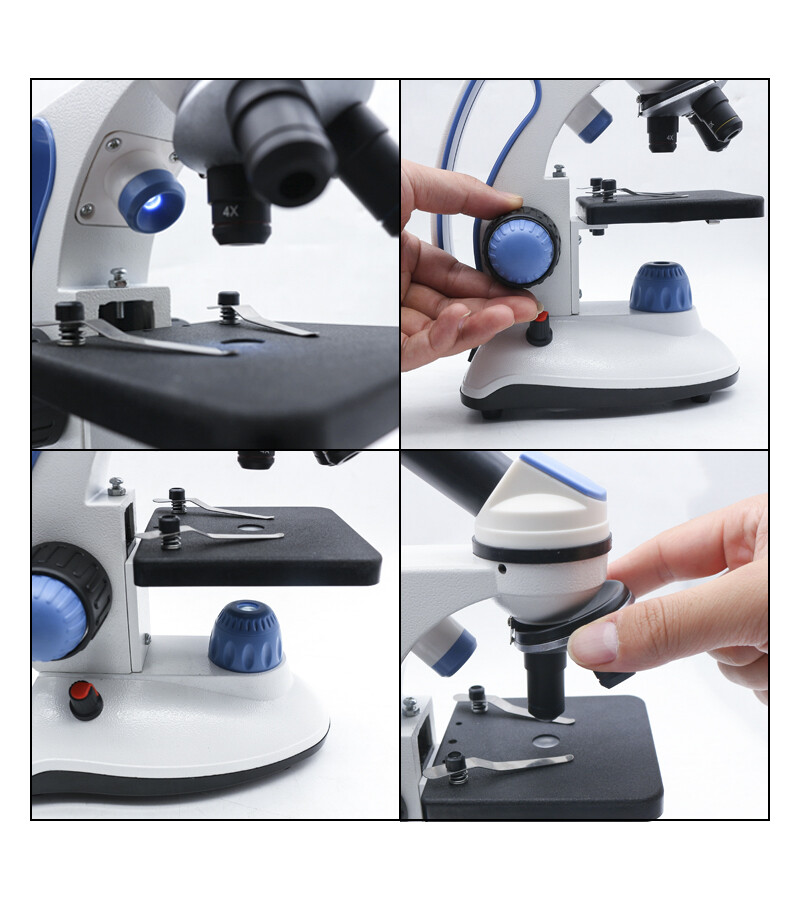 2000x Biological HD Microscope Student laboratory Lab w/USB Electronic Eyepiece