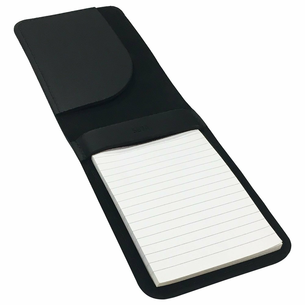 Memo Book Cover Scratch Pad Holder 3" X 5" Solid Thick Leather Pocket Notebook
