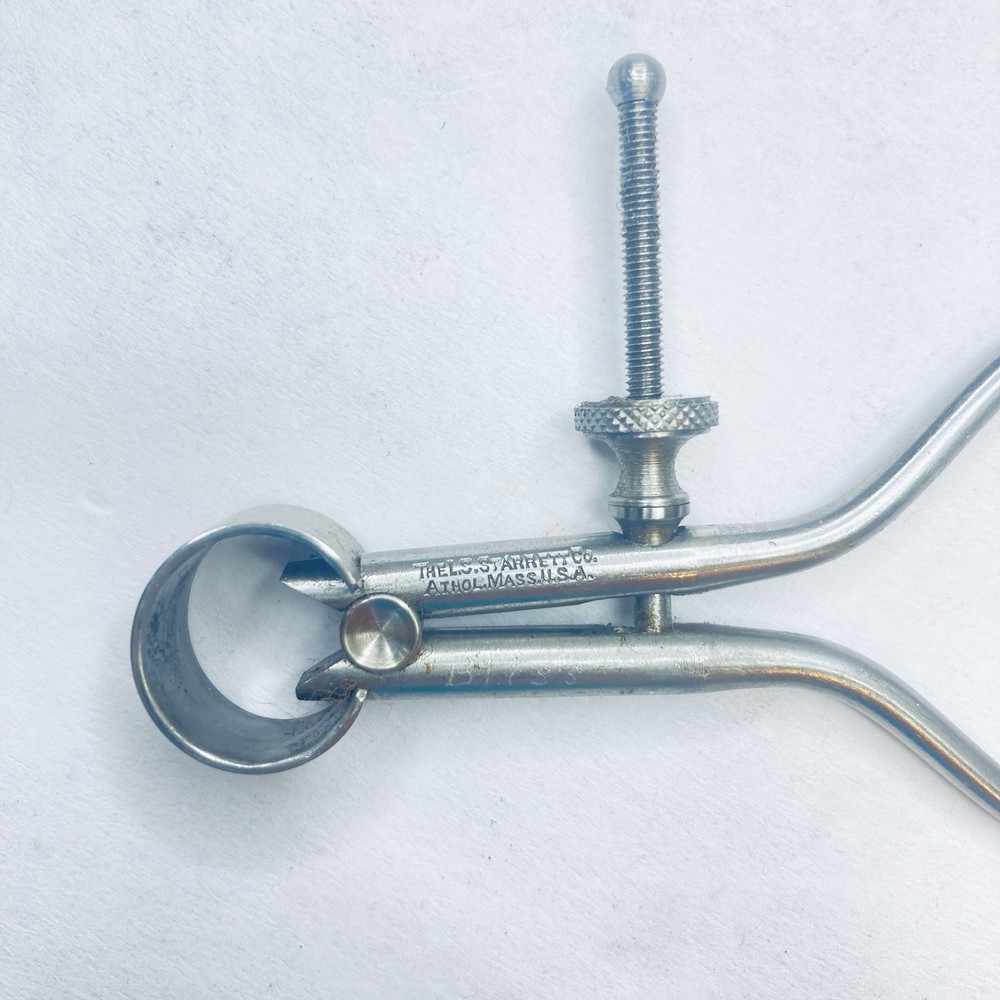 Starrett 275A-3 3" Toolmakers' Spring-Type Outside Caliper Round Leg- Solid Nut