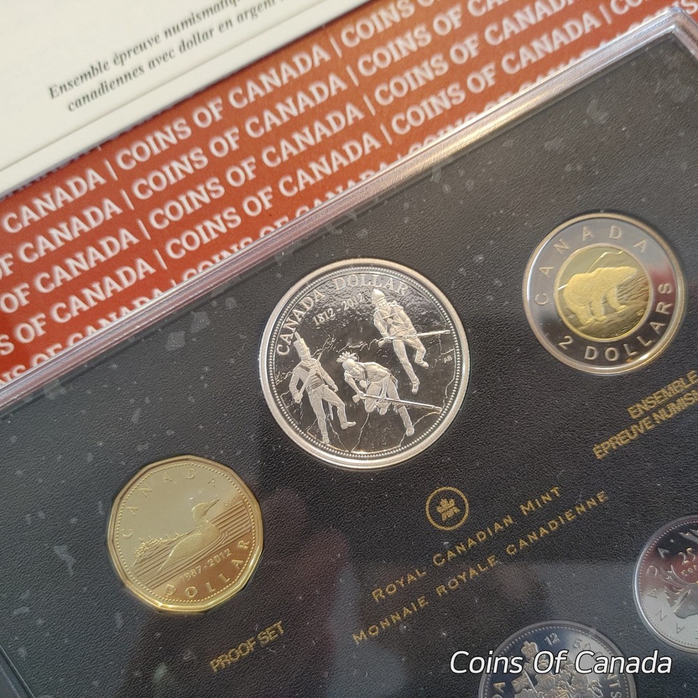 2012 Canada Special Edition Silver Dollar Proof Set #coinsofcanada
