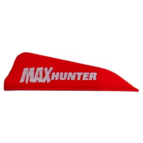 AAE Max Hunter Arrow Vanes, Red, 100 Pack (MHARD100)
