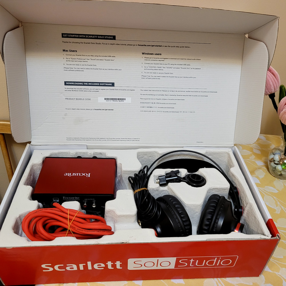 Focusrite AMS-SCARLETT-STUDIO-2ND-GE 2-Channel USB Audio Interface
