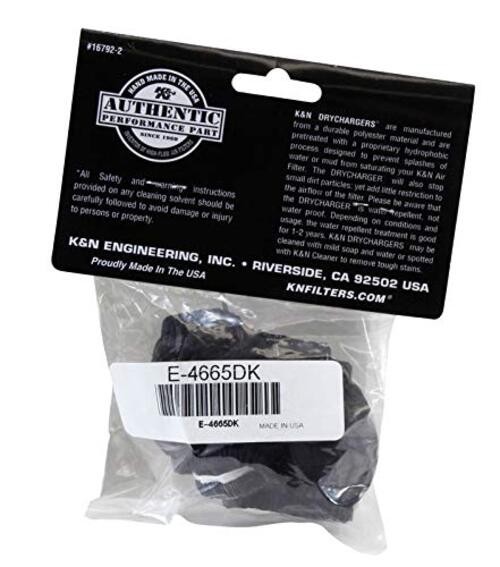 E-4665DK Black Drycharger Filter Wrap - for Your E-4665 Filter