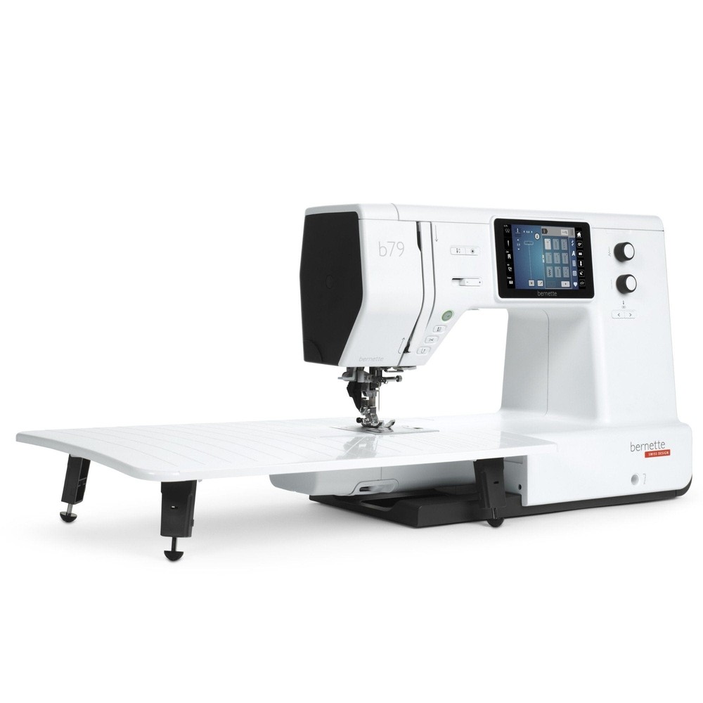 Bernette B79 Sewing & Embroidery Machine Bundle with 130 Thread Spools