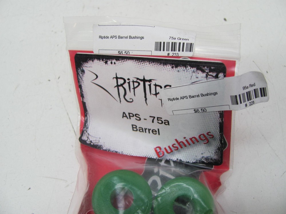 RIPTIDE LONGBOARD APS 75A BARREL BUSHINGS GREEN
