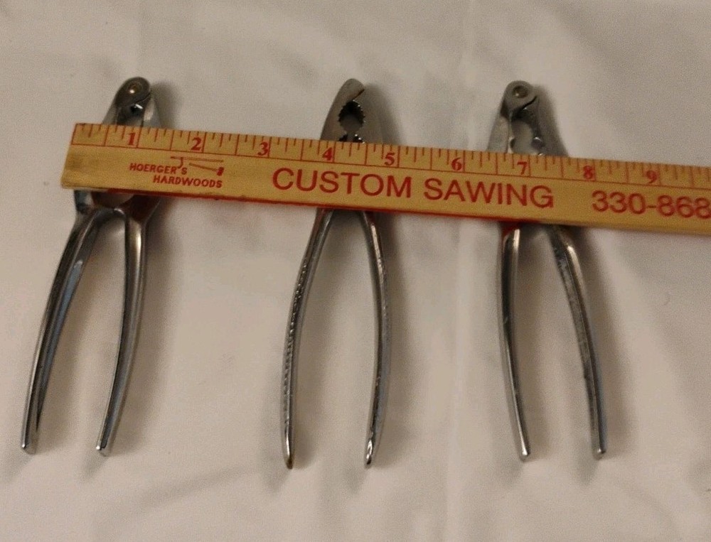 Vintage Metal Nutcrackers