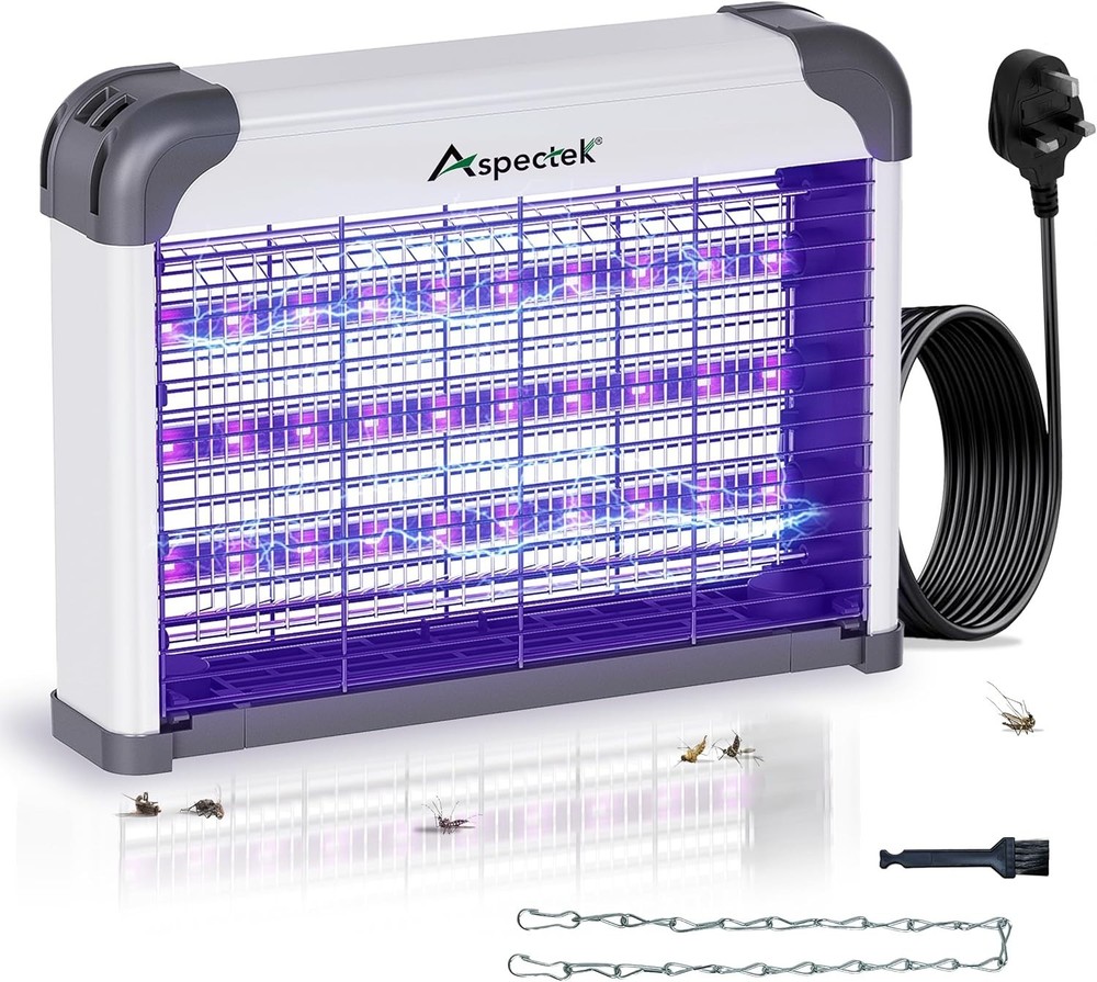Energy-Efficient Indoor Bug Zapper with Dual-Wavelength Attraction Technology