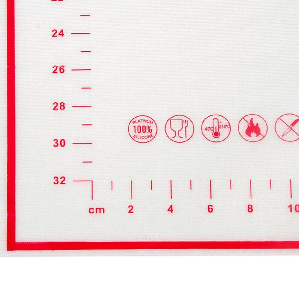 Multi Purpose Baking Mat Non-stick Silicone Mats with Measurements
