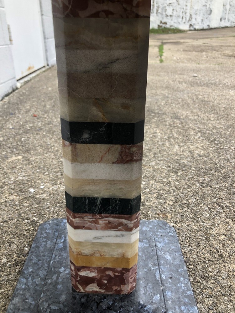 Antique Marble Side Table Italian