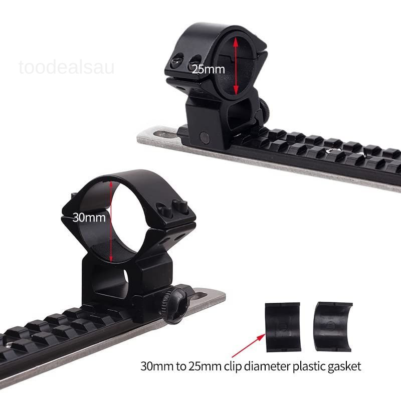 Archery Flashlight Mount Stabilizer - Compound Bow Accessories Light Holder..