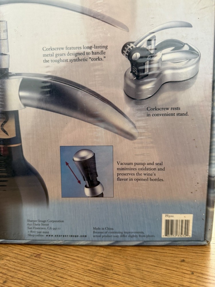 Sharper Image - Metal Corkscrew Deluxe Gift Set