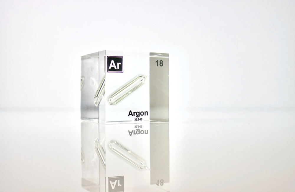 Argon Element Cube