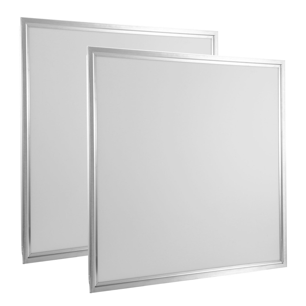 4 Packs 2x2FT White LED Flat Panel Light 48W 7500K Drop Ceiling Light Daylight