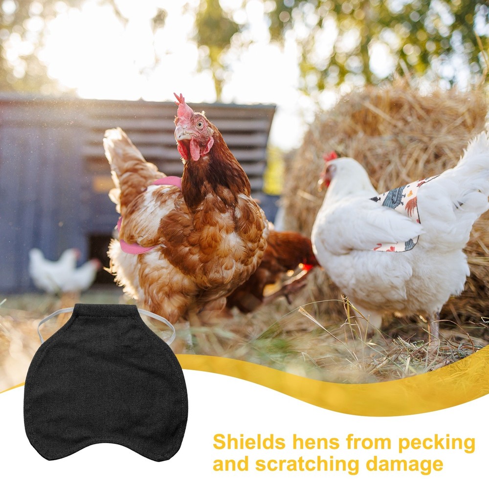 2-Pack Chicken Saddle, Chicken Apron Hens Back Protector [Mixing 2 Styles G]