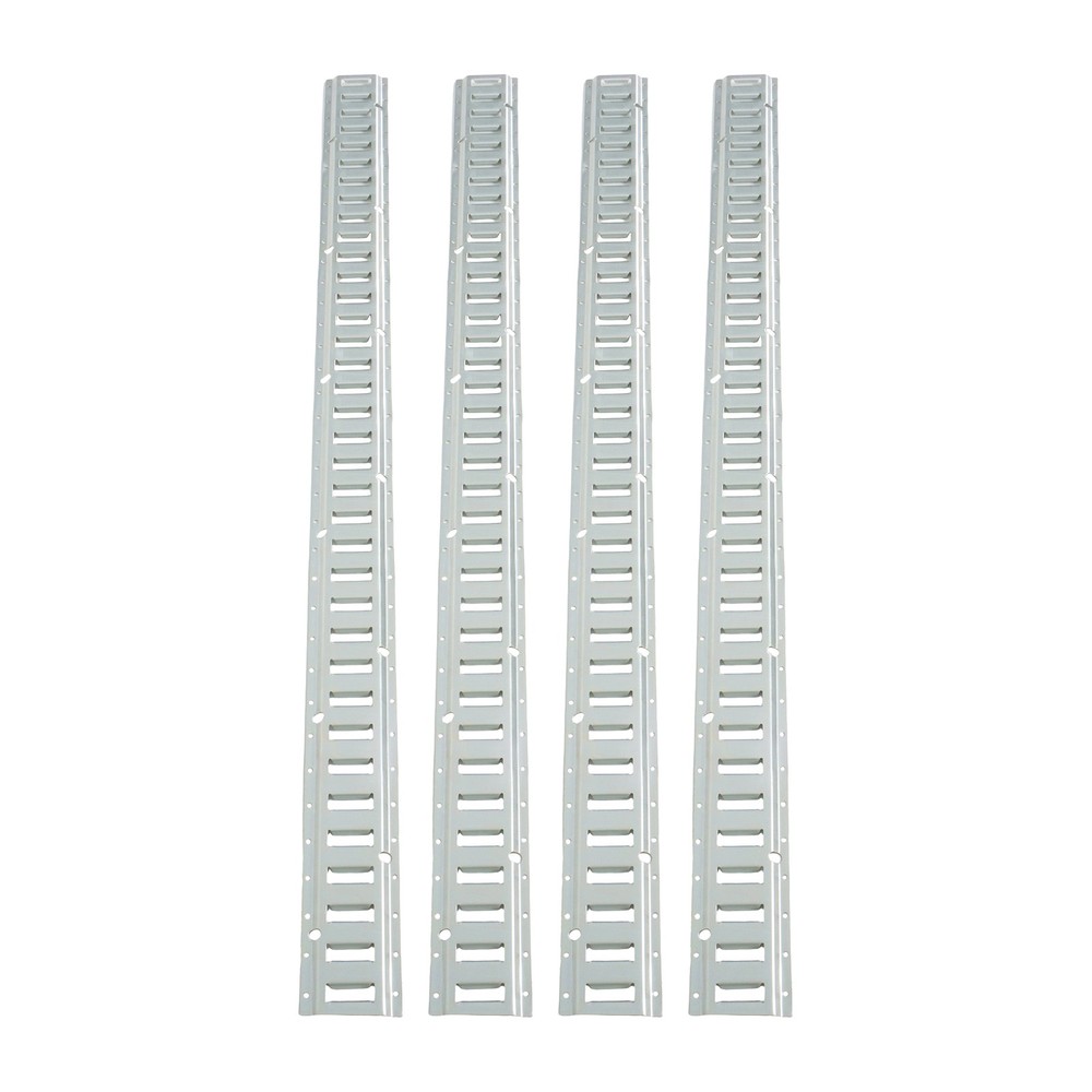 LABLT 4 Pcs Secure Cargo Heavy Load 6' E Track Tie Down Rail System For Truck