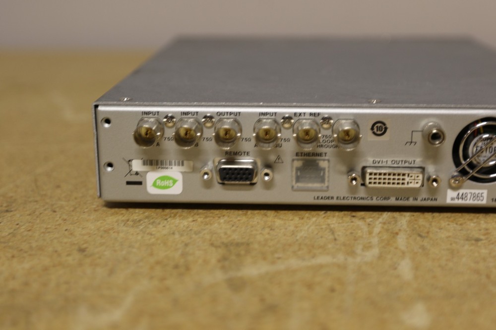 Leader LV 7330 HD/SD-SDI Rasterizer