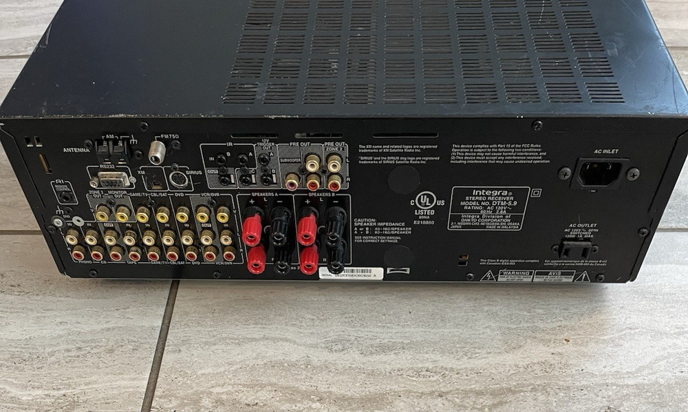 Integra DTM-5.9 Stereo Receiver - Tested