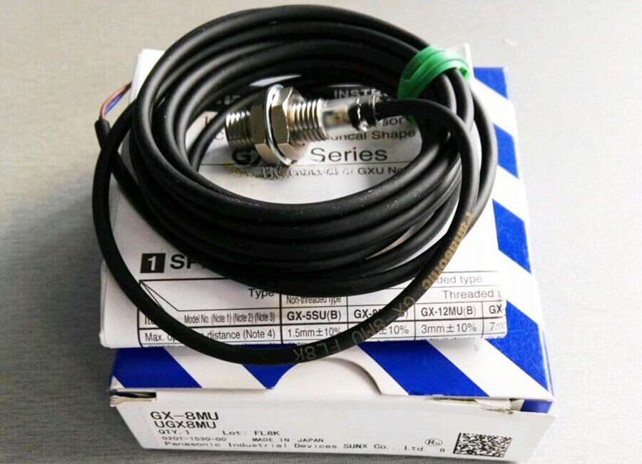 For Panasonic SUNX GX-8MU Cylindrical Inductive Proximity Sensor