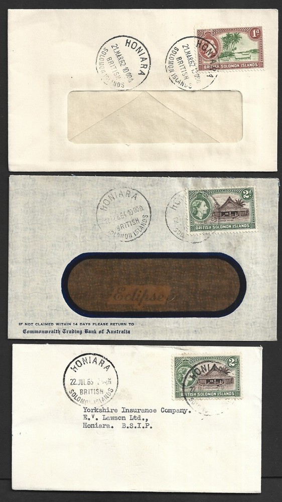 Solomon Islands 1961-69 covers (25)