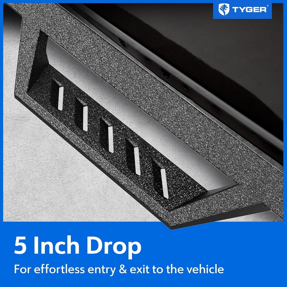 Tyger Auto LanderX Drop Step Running Board Colorado