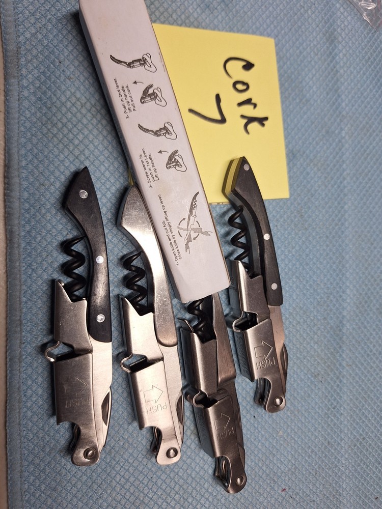 4 COUTALE CORKSCREWS LOC CORK 7