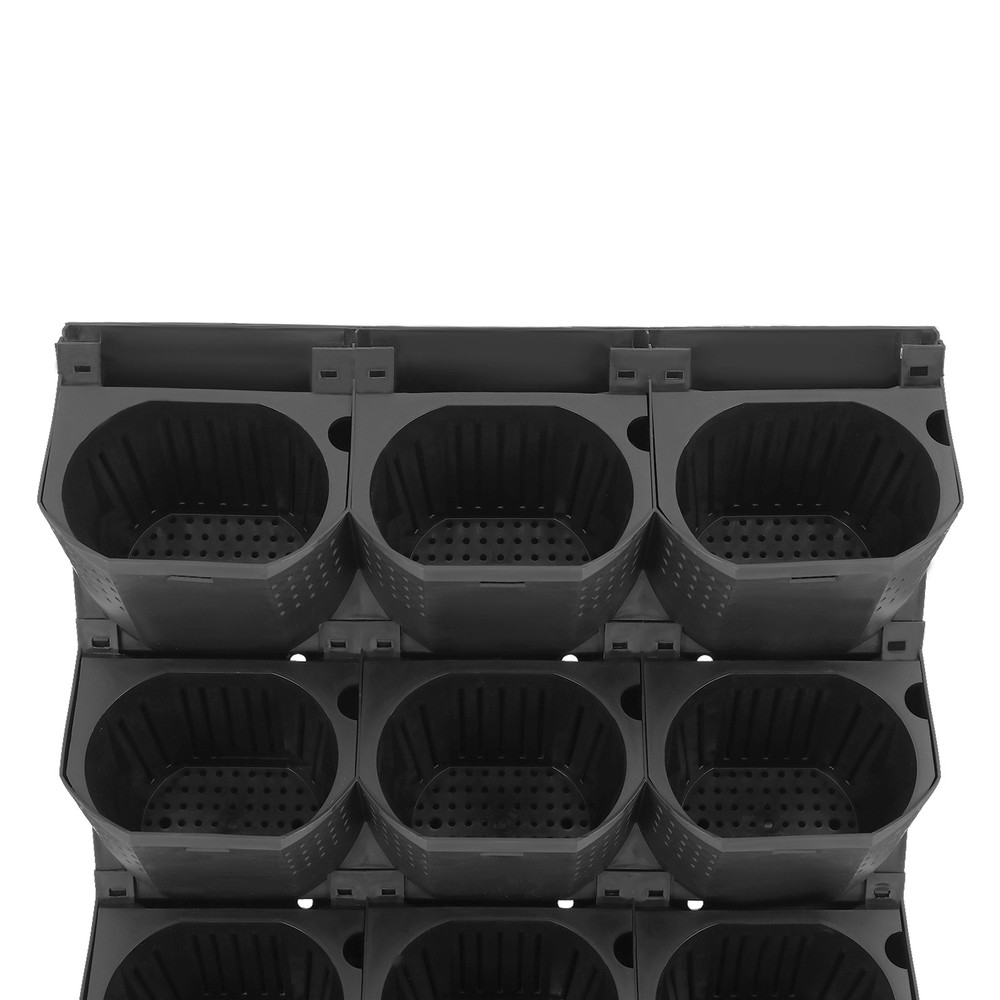 36-Pot Wall-Mounted Planter Set Vertical Garden Planter with Irrigation System