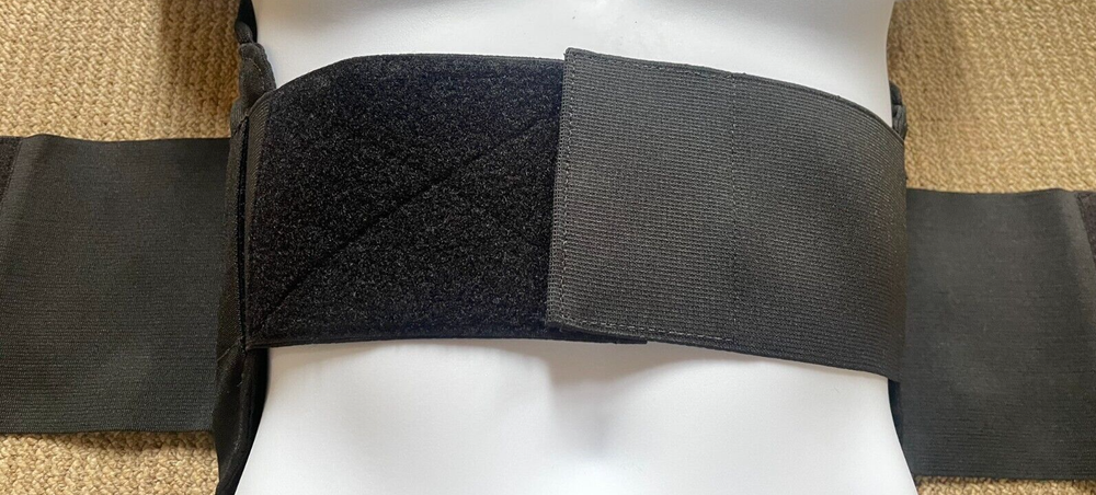 SECOND CHANCE Standard Armor Carrier Side Open Small LONG 2017-2017 Black Molle