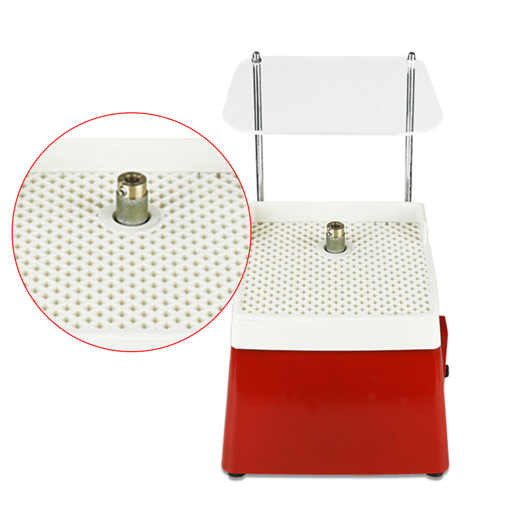 110V Stained Glass Grinder W/ Baffle Bracket & Grinding Bit Rectangular Grinder