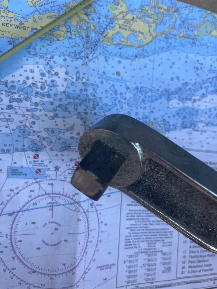 BARIENT 11” WINCH HANDLE Sailing Boat Parts Pre-owned