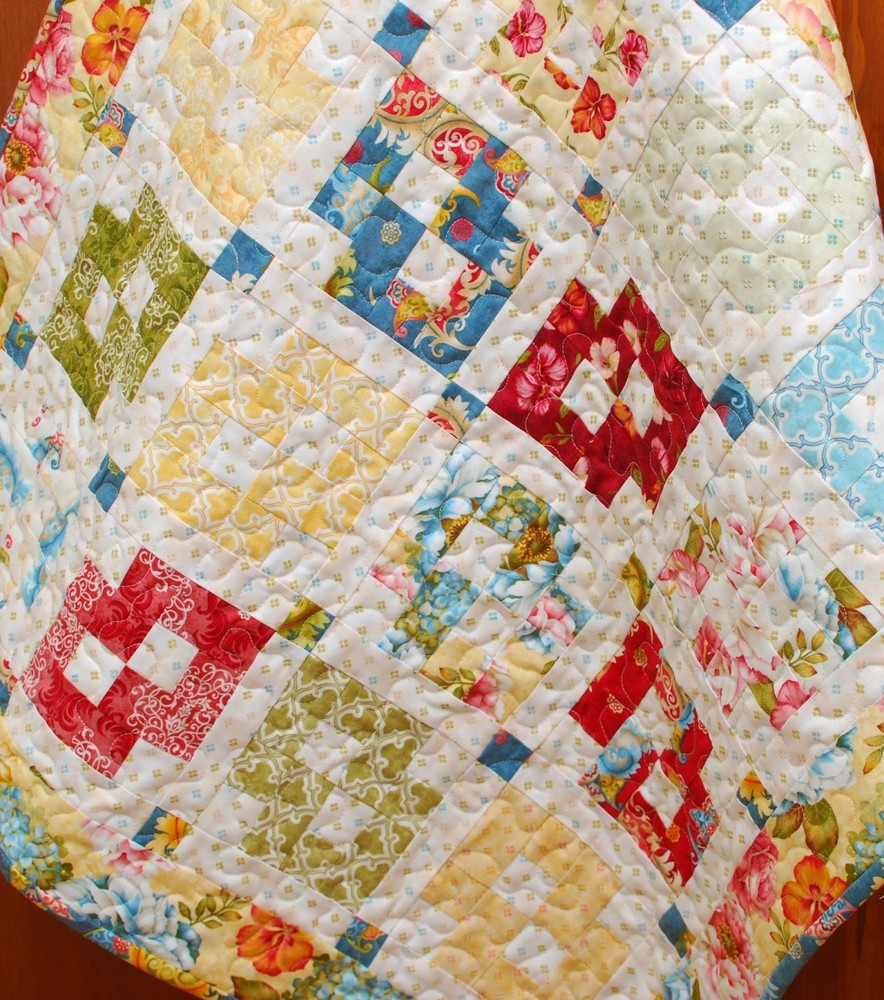 Pattern Basket JUST PEACHY