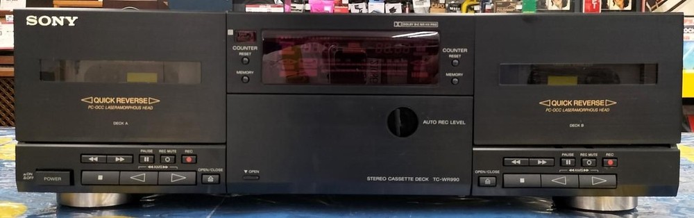 Sony Cassette Deck Tc-wr990 Junk Used