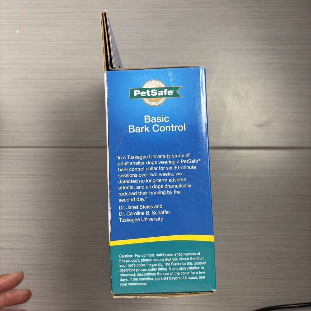 Pet Safe Basic Bark Collar Static Correction NIB