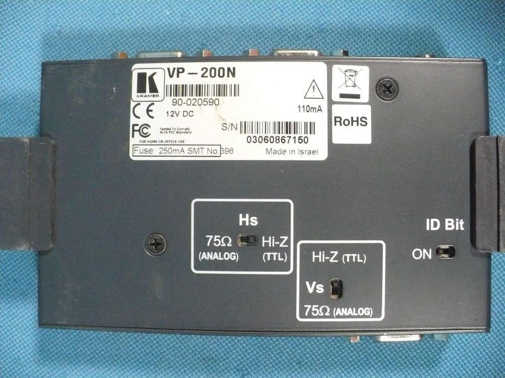 Kramer Tools VP-200N 1:2 High Resolution XGA DA Distribution Amplifier