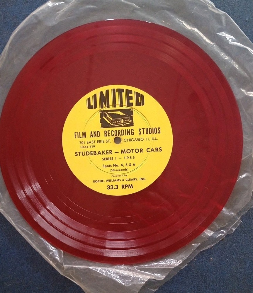 Studebaker 1955 Radio Ads Lp