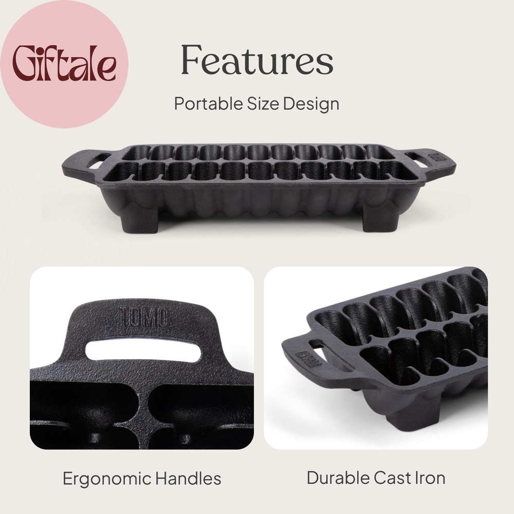 Cast Iron Shrimp Grill Pan