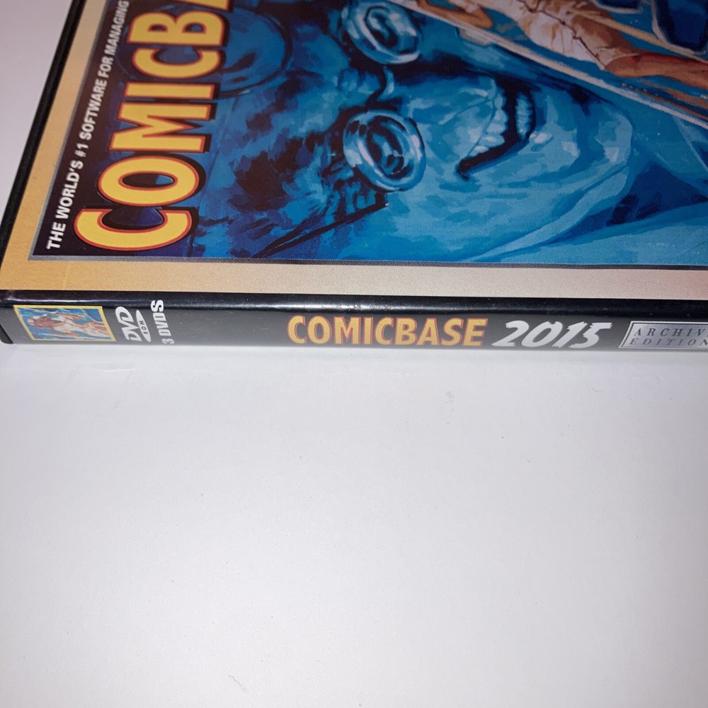 ComicBase 2015 DVD(4 Disc Set) ARCHIVE EDITION Software