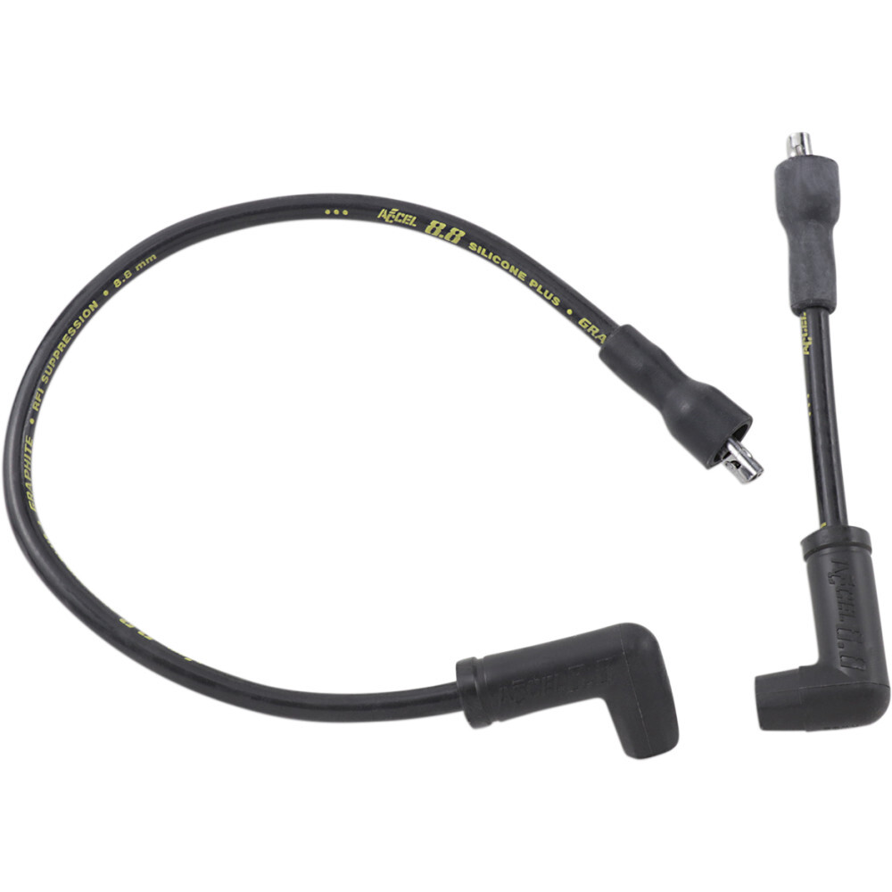 Accel 8.8 Custom Fit Spark Plug Wire Set, Black | 172072K